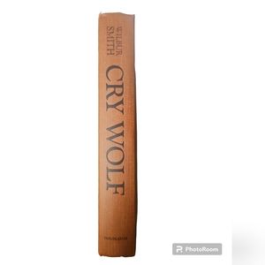 Cry Wolf by Wilbur Smith 1976 first edition vintage